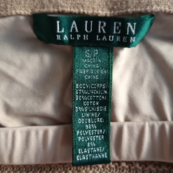 NEW Lauren Ralph Lauren Fair Isle Knitted Halter Sweater Tank with Leather - Picture 7 of 7